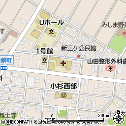 富山情報ビジネス専門学校周辺の地図