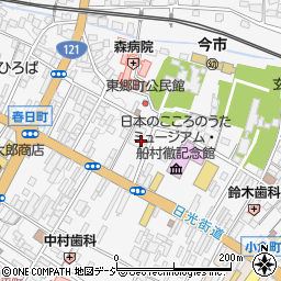 栃木県日光市今市707周辺の地図