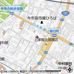 栃木県日光市今市335周辺の地図