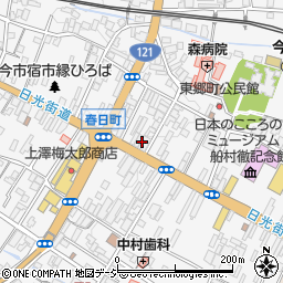 栃木県日光市今市637周辺の地図