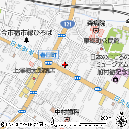 栃木県日光市今市636周辺の地図
