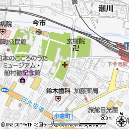 栃木県日光市今市743周辺の地図