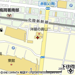 トヨタモビリティ富山高岡駅南店周辺の地図