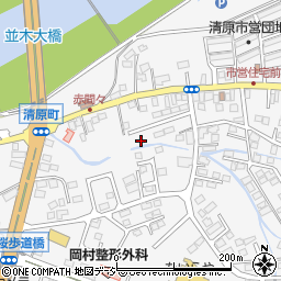 栃木県日光市今市1208周辺の地図