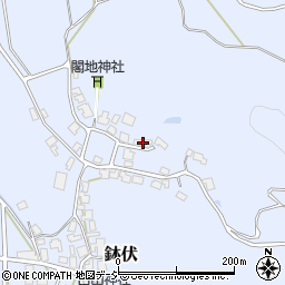 石川県かほく市鉢伏ワ90周辺の地図