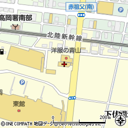 富山トヨペットＧスクエア高岡駅南店周辺の地図