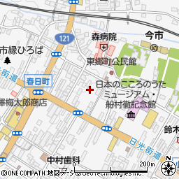 栃木県日光市今市696周辺の地図