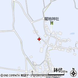 石川県かほく市鉢伏ワ109周辺の地図