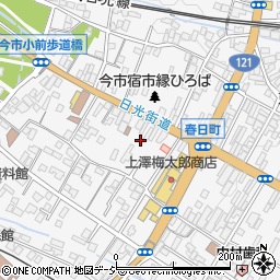 栃木県日光市今市497周辺の地図