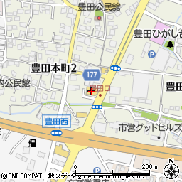 ハードオフ富山豊田店周辺の地図