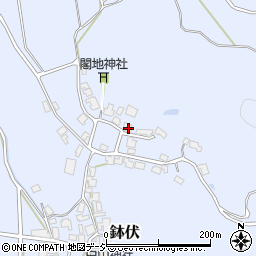 石川県かほく市鉢伏ワ93周辺の地図