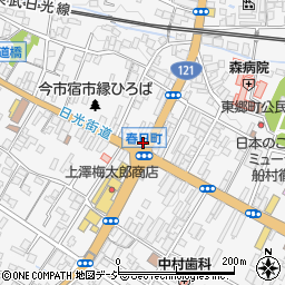 栃木県日光市今市622周辺の地図
