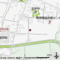 長野県中野市新保300周辺の地図