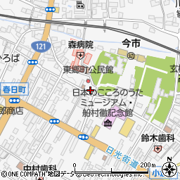 栃木県日光市今市706周辺の地図