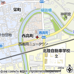 富山県高岡市中保535-1周辺の地図