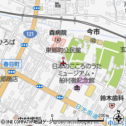 栃木県日光市今市705周辺の地図