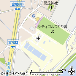 富山県企業局神通川工業用水道管理所周辺の地図