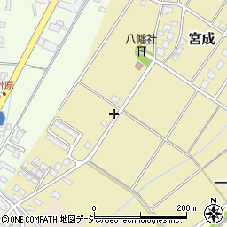 富山県富山市宮成93周辺の地図