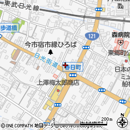栃木県日光市今市615周辺の地図