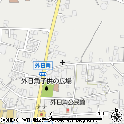 石川県かほく市外日角ニ24周辺の地図