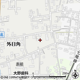 石川県かほく市外日角ロ71-1周辺の地図