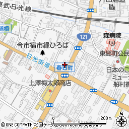 栃木県日光市今市621周辺の地図