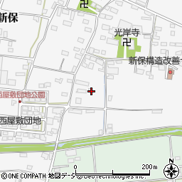 長野県中野市新保332周辺の地図