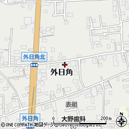 石川県かほく市外日角ロ60-1周辺の地図