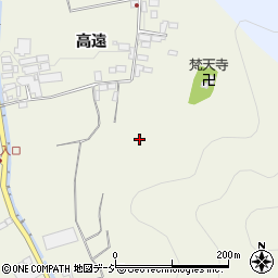 長野県中野市新野周辺の地図