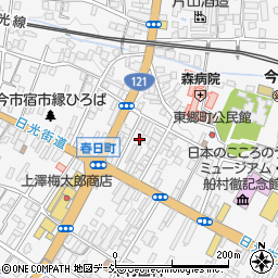 栃木県日光市今市634周辺の地図
