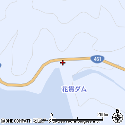 茨城県出先機関　土木部・高萩工事事務所・花貫ダム管理事務所周辺の地図