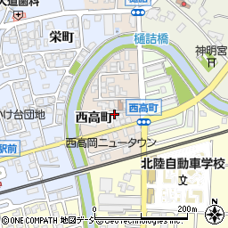 富山県高岡市中保534-3周辺の地図