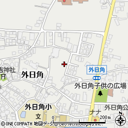 石川県かほく市外日角ニ6-1周辺の地図