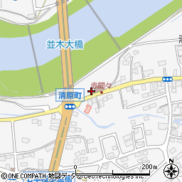 栃木県日光市今市1206周辺の地図