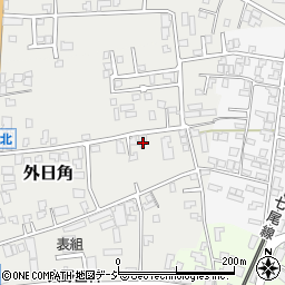 石川県かほく市外日角ロ71-2周辺の地図