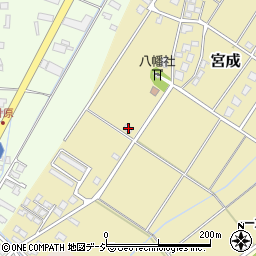 富山県富山市宮成92周辺の地図