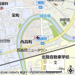 富山県高岡市中保544周辺の地図