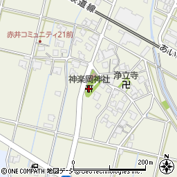 神楽岡神社周辺の地図
