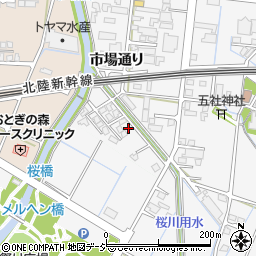 富山県高岡市市場通り917周辺の地図
