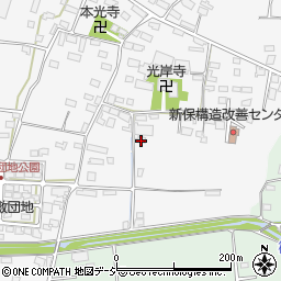 長野県中野市新保295周辺の地図