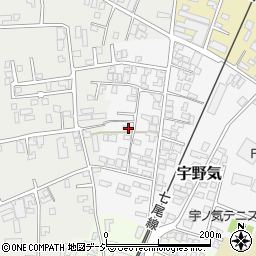 石川県かほく市宇野気ヌ269-甲周辺の地図