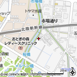 富山県高岡市市場通り926-3周辺の地図