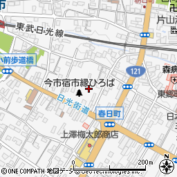 栃木県日光市今市605周辺の地図