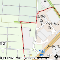 富山県中新川郡上市町久金新188周辺の地図