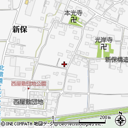 長野県中野市新保589周辺の地図