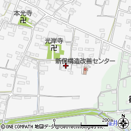 長野県中野市新保290周辺の地図