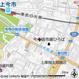栃木県日光市今市586周辺の地図