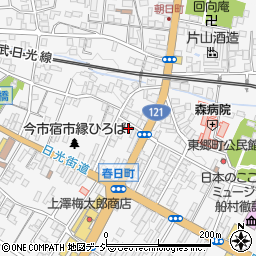 栃木県日光市今市617周辺の地図