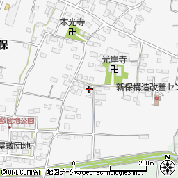 長野県中野市新保339周辺の地図