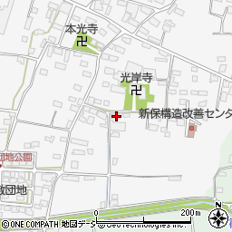 長野県中野市新保293周辺の地図